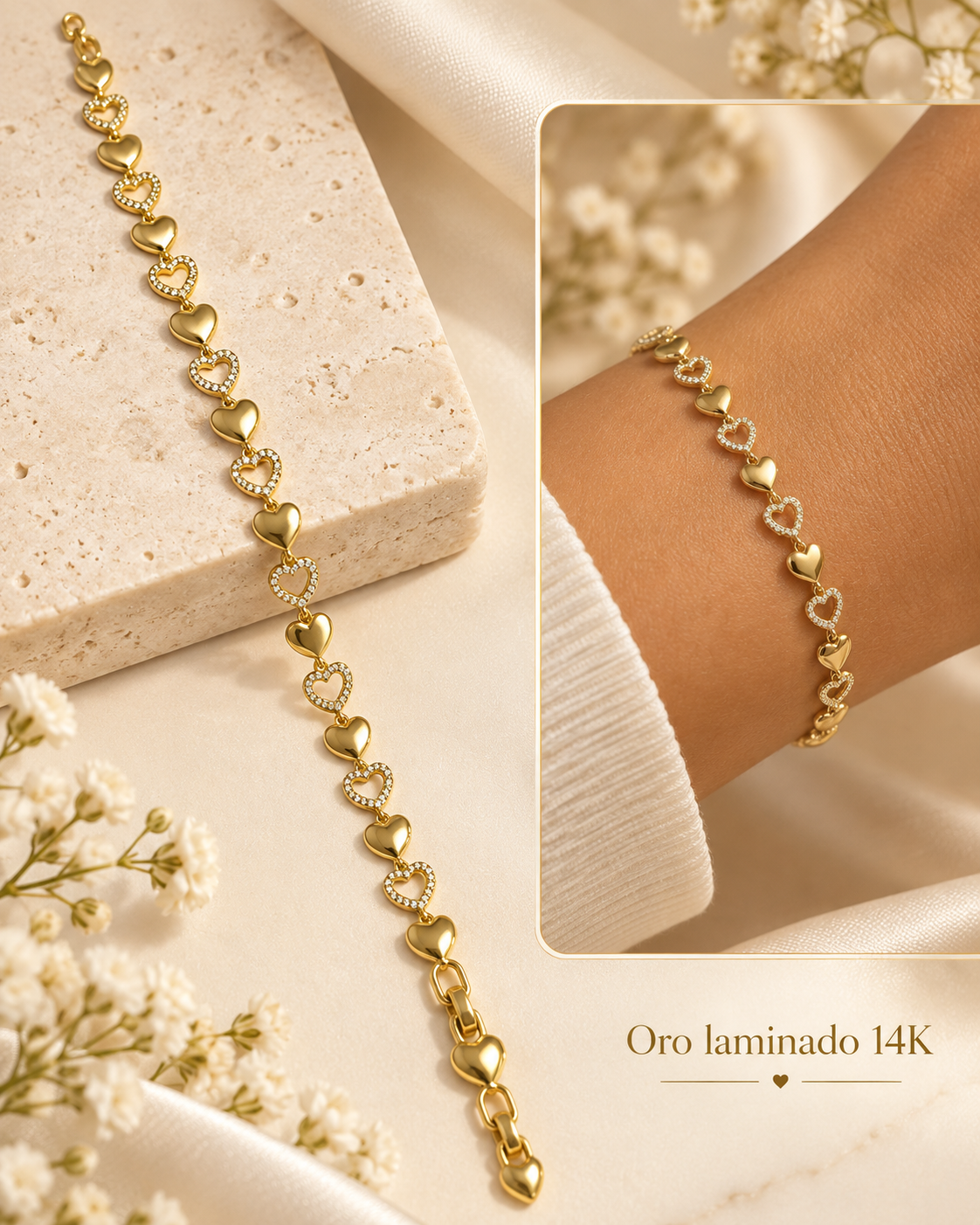 Oro laminado 14k