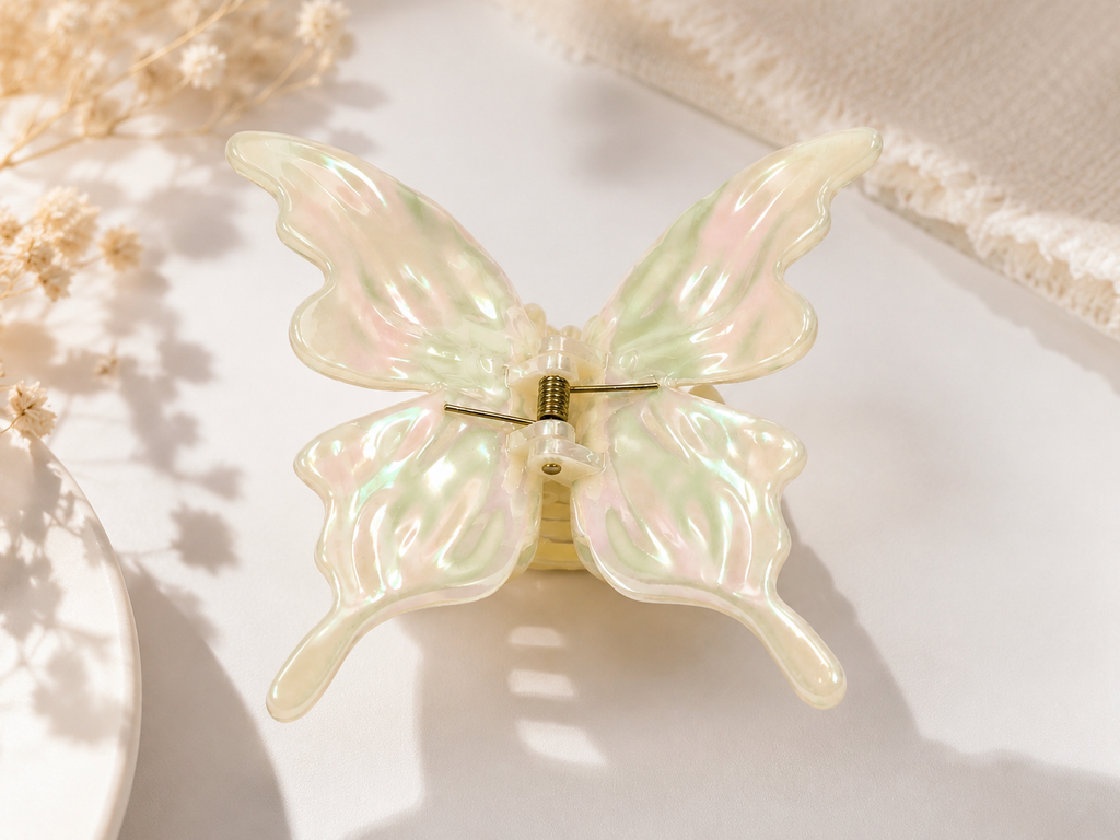 Pinza de flor para el cabello