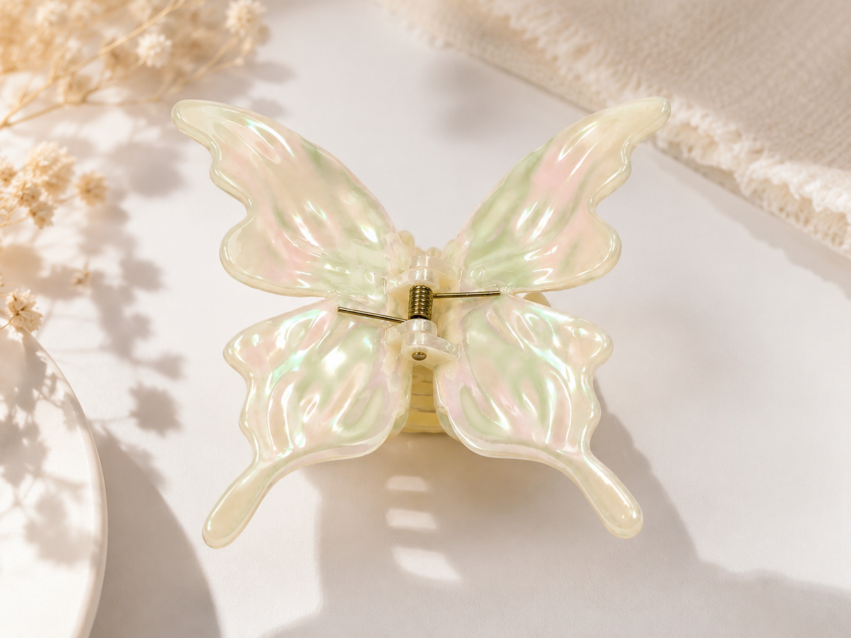 Pinza de flor para el cabello