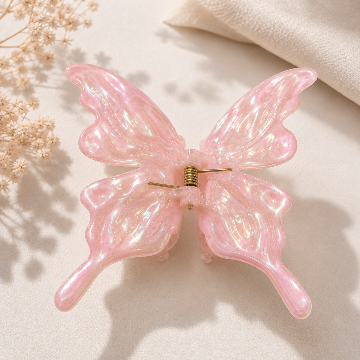 Pinza de flor para el cabello