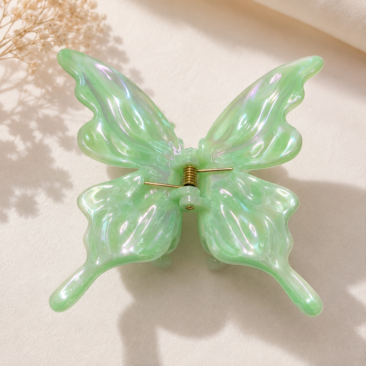 Pinza de flor para el cabello