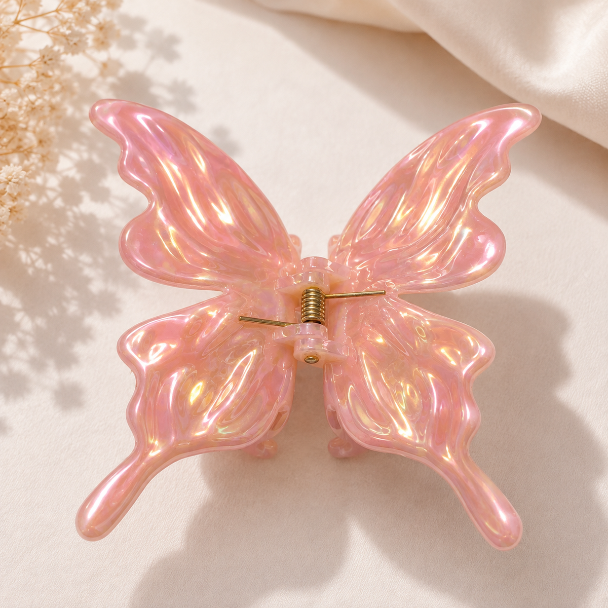 Pinza de flor para el cabello